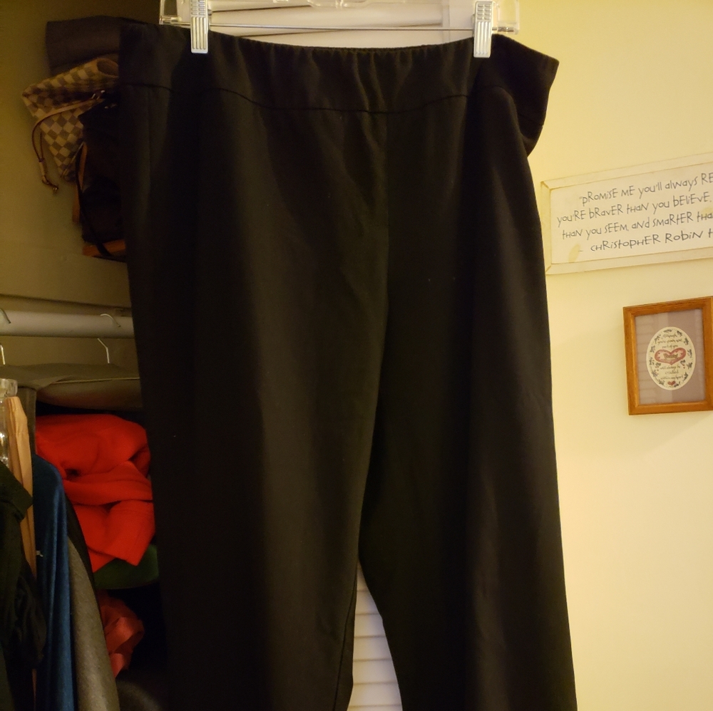 Black casual pants